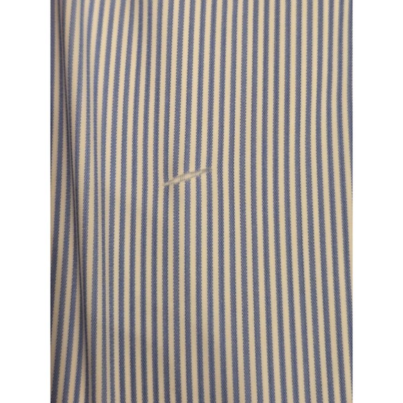 NWOT Collars & Co Mens L Shirt Bundle Defect Pink Polo + Blue Stripe Button Down - Picture 7 of 9